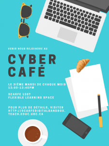 MakerSpace et Cyber Café : Septembre