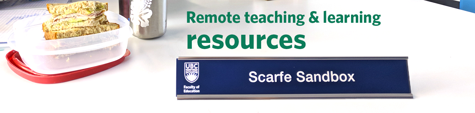 Remote Teaching & Learning banner