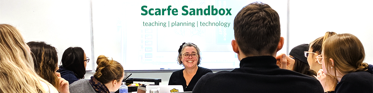 Scarfe Digital Sandbox